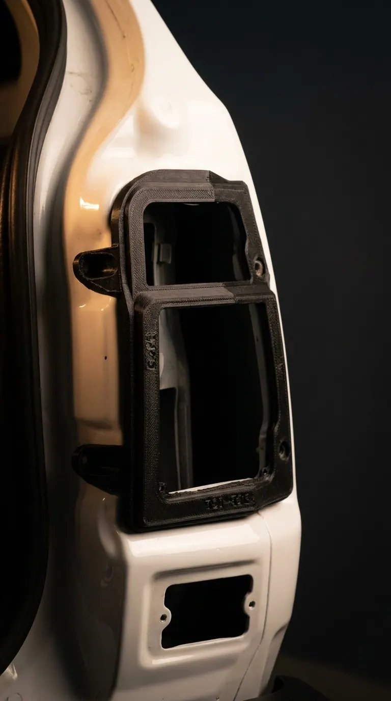 Toyota Corolla KE72 brake light brackets. A discontinued bracket, remade as a batch.